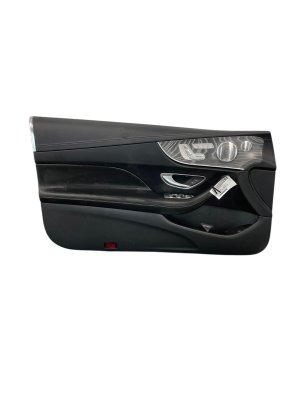 2017-2023 Mercedes-Benz E500 Black Door Interior Trim Panel - Front, Left (Driver) (Used OEM)
