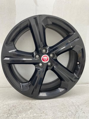 2017-2021 Jaguar F-Pace Black 20x8.5 5-Spoke Alloy Wheel (Used OEM)