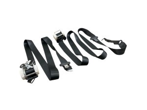 2018-2025 Lincoln Navigator 3rd Row Center and Seat Belt Assembly Set - Rear, Left (Driver) (Used OEM)