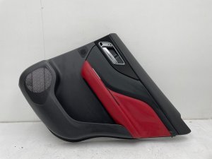 2017-2020 Jaguar F-Pace Red Door Interior Trim Panel - Rear, Right (Passenger) (Used OEM)