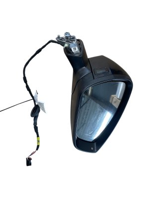 2018-2025 Volkswagen Tiguan Black Door/Side View Mirror - Front, Right (Passenger) (Used OEM)