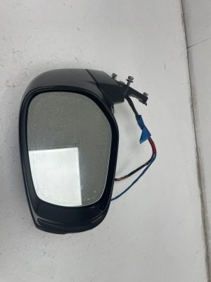 2017-2022 INFINITI Q60 Midnight Black Power Heated Memory Signal Door/Side View Mirror - Front, Left (Driver) (Used OEM)