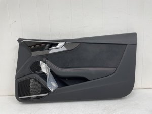 2018-2025 Audi A5 Black Door Interior Trim Panel - Front, Right (Passenger) (Used OEM)