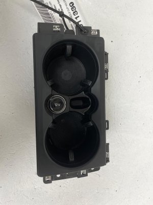 2020-2025 Audi Q7 Center Console Cup Holder with 12V Power Outlet (Used OEM)