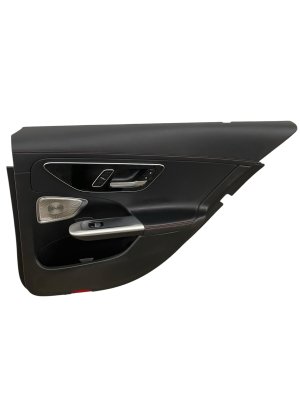 2022-2025 Mercedes-Benz C300 Black Door Interior Trim Panel - Rear, Right (Passenger) (Used OEM)