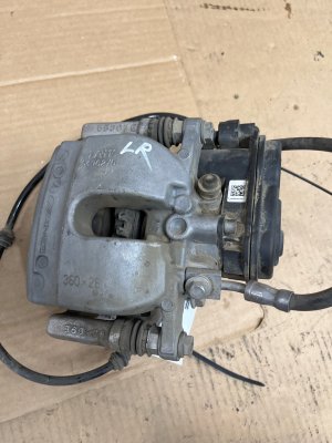 2017-2018 Mercedes-Benz E350 Black AMG Disc Brake Caliper - Rear, Left (Driver) (Used OEM)