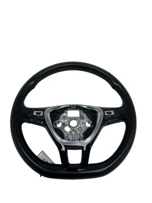 2015-2019 Volkswagen Golf Leather Steering Wheel with Controls (Used OEM)