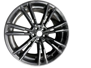 2018-2023 BMW M5 Black 20x9.5 7 Double-Spoke Alloy Wheel - Front (Used OEM)