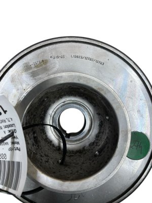 2009-2012 Maserati Quattroporte Engine Harmonic Balancer Crank Pulley (Used OEM)