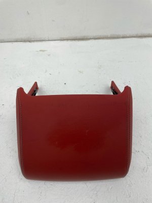 2020-2025 BMW M8 Orange Front Center Console Trim Cover Panel with Heated Armrest - Rear (Used OEM)