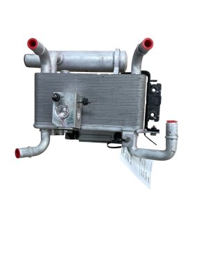2023-2025 Kia Niro EV Engine Oil Cooler Heat Exchanger Assembly (Used OEM)