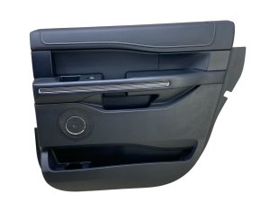 2022-2024 Lincoln Navigator Black Onyx Door Interior Trim Panel - Rear, Right (Passenger) (Used OEM)