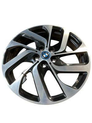 2014-2021 BMW i3 19x5 Front Machined Painted Forged Aluminum Wheel (Used OEM)