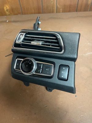 2018-2024 Lincoln Navigator Headlight Control Switch and Dash Trim Panel (Used OEM)