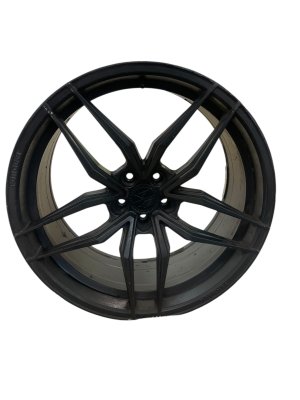 2017-2026 Audi Q7 Black 21x10.5 5-Spoke Ferrada F8-FR5 Alloy Wheel (Used OEM)