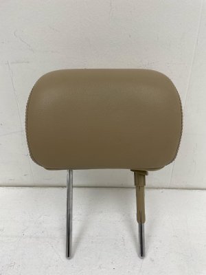 2017-2019 Ford F-550 Super Duty Tan Seat Headrest - Front, Left (Driver) (Used OEM)
