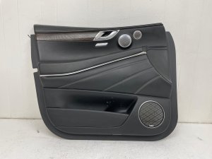 2021-2024 Genesis GV80 Black Door Interior Trim Panel - Front, Left (Driver) (Used OEM)