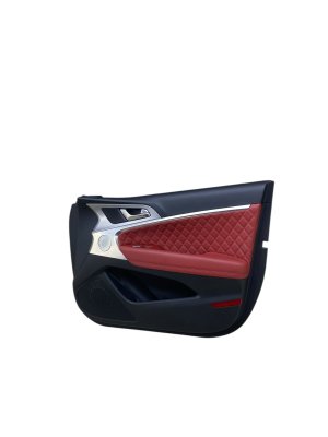 2022-2023 Genesis G70 Black Door Interior Trim Panel - Front, Right (Passenger) (Used OEM)