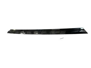 2017-2023 Porsche Panamera Trunk Lid Badge Molding Garnish Panel - Rear (Used OEM)