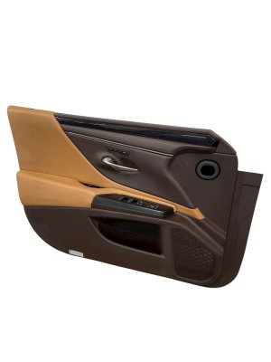 2019-2022 Lexus ES300h Tan Door Interior Trim Panel - Front, Left (Driver) (Used OEM)