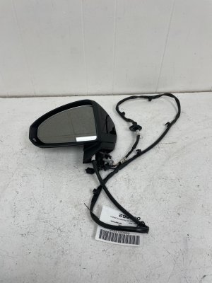 2016-2023 Audi TT Nano Gray Power Folding Heated Blind Spot Signal Door/Side View Mirror - Left (Driver) (Used OEM)