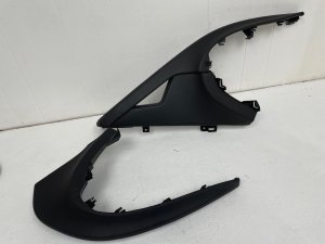2014-2024 Jaguar F-Type Black Center Console Side Grab Handle Set (Used OEM)