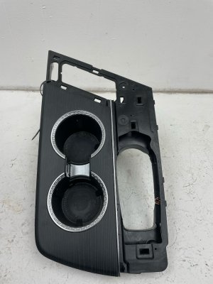 2023-2025 Cadillac LYRIQ Center Console Dual Cupholder Trim Panel - Front (Used OEM)