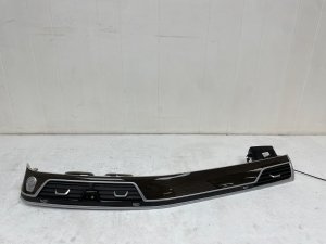2020-2022 BMW 740i Brown Dashboard HVAC Vent and Trim Panel with Start Stop Button - Front (Used OEM)