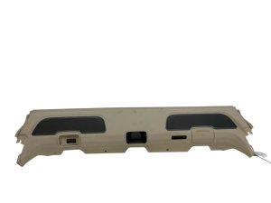 2016-2022 BMW 740i Beige Speaker Deck Shelf Trim Panel - Rear (Used OEM)