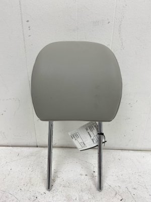 2020-2022 Kia Telluride Gray Seat Leather Headrest - Front, Left (Driver) (Used OEM)