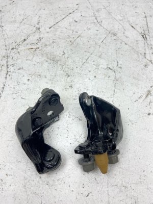 2018-2024 Lincoln Navigator Green Door Upper and Lower Hinge Set - Rear, Right (Passenger) (Used OEM)