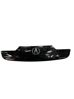 2021-2025 Acura TLX Majestic Black Trunk Molding Trim Cover Panel without Surround View - Rear (Used OEM)