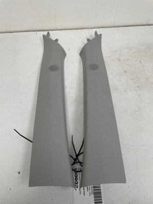 2024-2025 Hyundai Kona Gray A-Pillar Trim Panel Set with Speakers - Front (Used OEM)