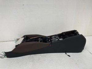  BMW 550i Black Front Center Console Cup Holder Sliding Storage Door (Used OEM)