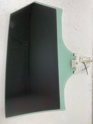 2021-2026 Kia K5 Door Window Glass and Interior Trim Panel Assembly - Rear, Right (Passenger) (Used OEM)