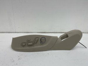 2021-2024 Genesis G80 Black Power Seat Adjustment Control Switch Panel with Cushion Extension - Front (Used OEM)