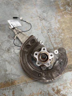 2017-2023 BMW 528i Steering Knuckle with Wheel Hub - Front, Left (Driver) (Used OEM)