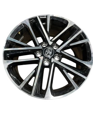 2021-2025 Toyota Camry Black 18x8 Machined Black Alloy Wheel (Used OEM)