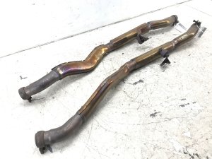 2011-2016 Ferrari FF Rear Silencer Exhaust Pipe Set (Used OEM)