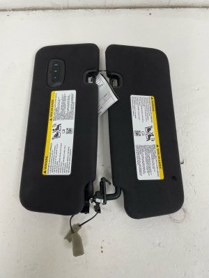 2023-2026 Maserati Grecale Black Sun Visor Set - Right (Passenger) (Used OEM)