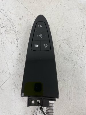2022-2025 Genesis GV70 Black Ignition Auto Off Light Traction and Cruise Control Switch Unit - Front (Used OEM)