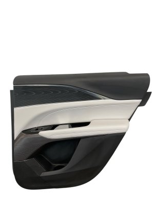 2023-2025 Cadillac LYRIQ Black Door Interior Trim Panel - Rear, Right (Passenger) (Used OEM)