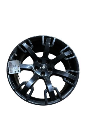 2008-2011 Maserati Quattroporte Black 20x10.5 Alloy Wheel - Rear (Used OEM)