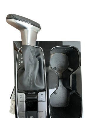 2025 Hyundai Tucson Center Console Shifter Bezel and Cupholder Trim Assembly - Front (Used OEM)