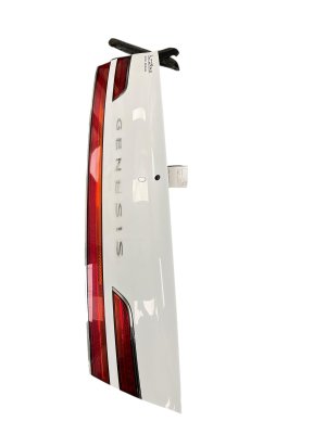 2020-2022 Genesis G90 Uyuni White Trunk Lid Molding Finish Panel with Taillight Assembly - Rear (Used OEM)