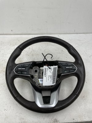 2020-2022 Hyundai Palisade Brown 3-Spoke Leather Steering Wheel with Paddle Shifters and Smart Cruise (Used OEM)