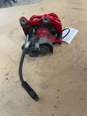 2023-2025 BMW M2 Red Disc Brake Caliper - Rear, Left (Driver) (Used OEM)
