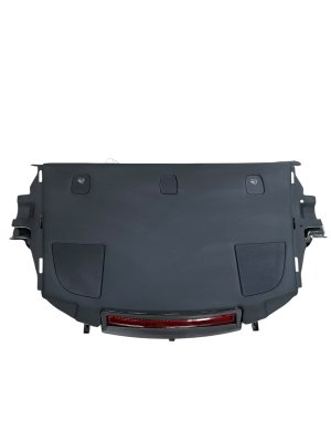 Tesla Model 3 Package Shelf Tray Panel with Third Brake Light and Speakers - Rear (Used OEM)