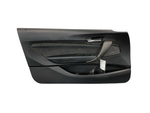 2016-2021 BMW M2 Black Door Interior Trim Panel - Front, Left (Driver) (Used OEM)