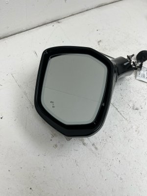 2020-2024 Lincoln Aviator Infinite Black Metallic Power Folding Blind Spot 360 Camera Auto Dimming Door/Side View Mirror - Front, Left (Driver) (Used OEM)